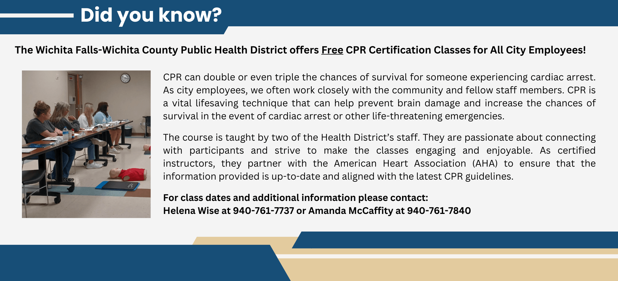 CPR Classes (City Employees Only) (2)
