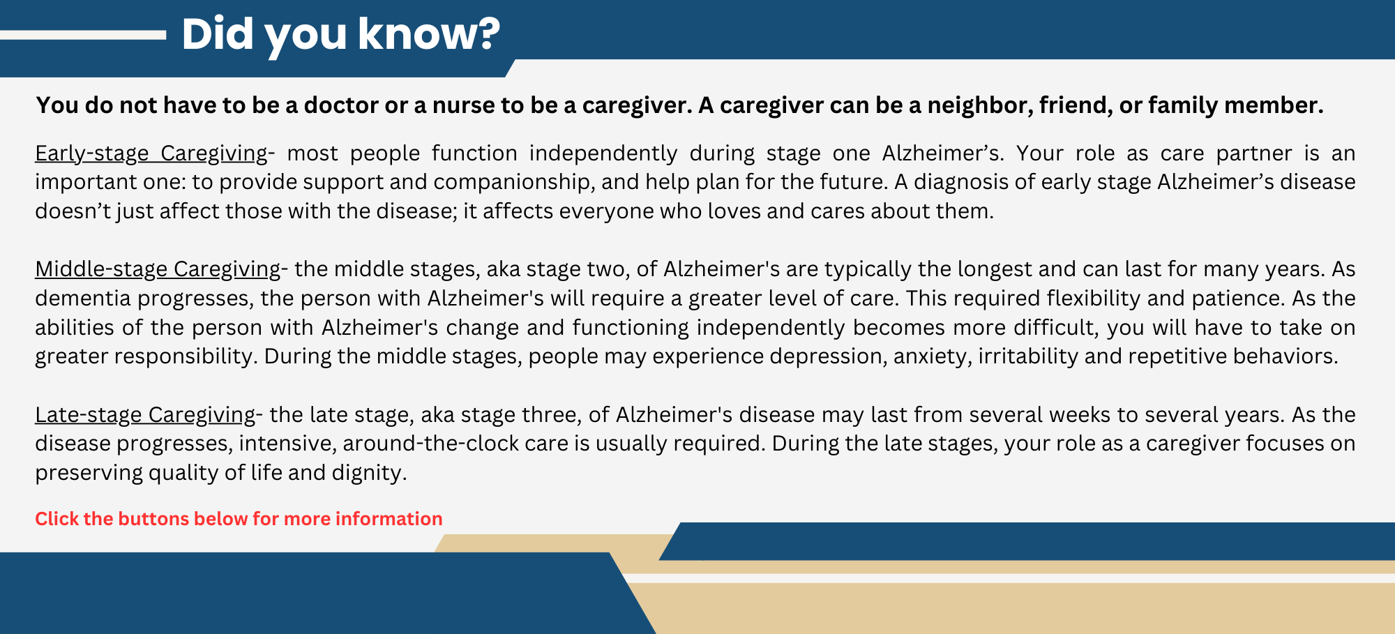 Information for Caregivers 2