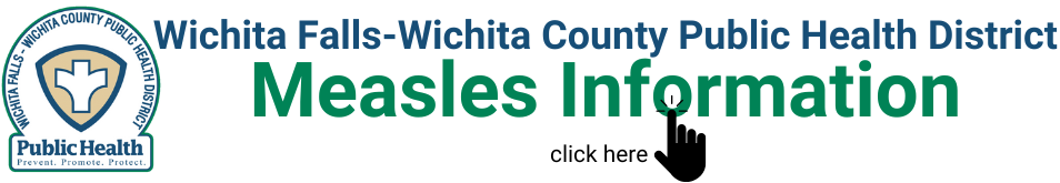 WFWCPHD Measles Information Button