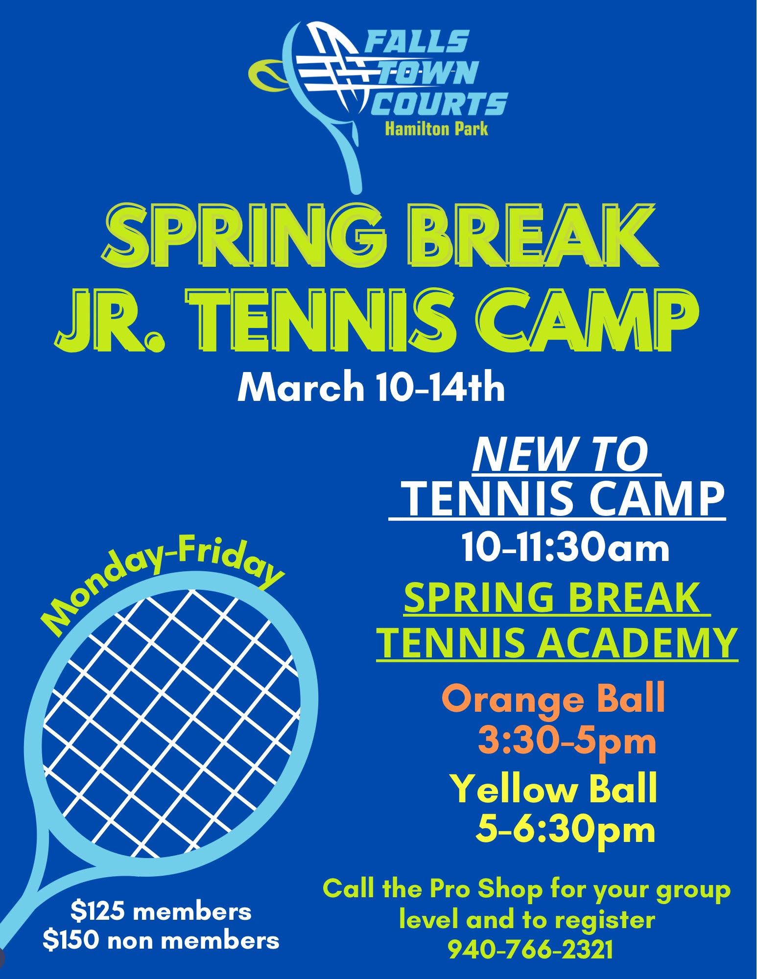Spring Break Tennis