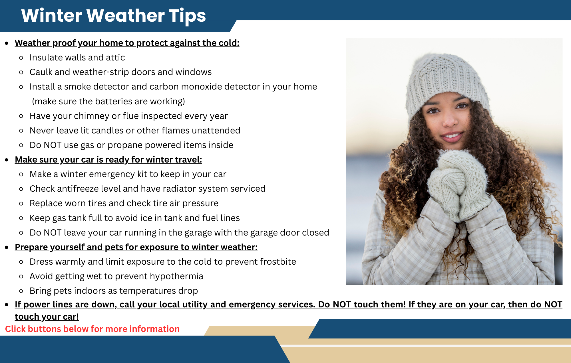 Winter Preparedness Text Box