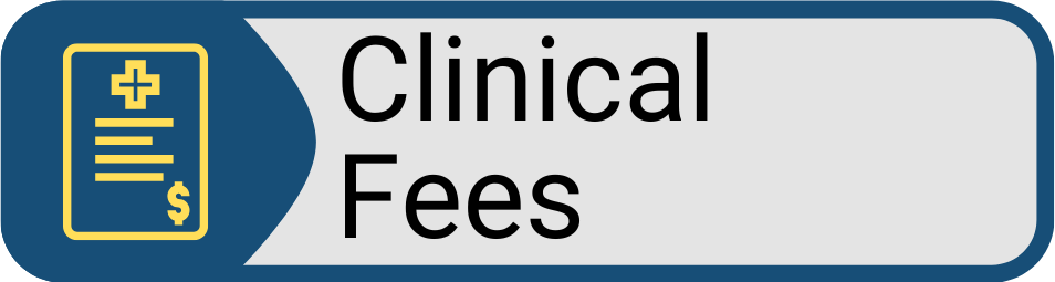 Clinical Fees Button