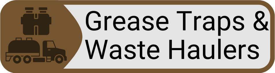Button Grease Traps and Waste Haulers